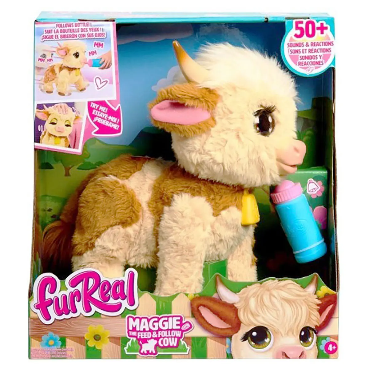Furreal Maggie The Feed & Follow Cow Interactive Pet 1