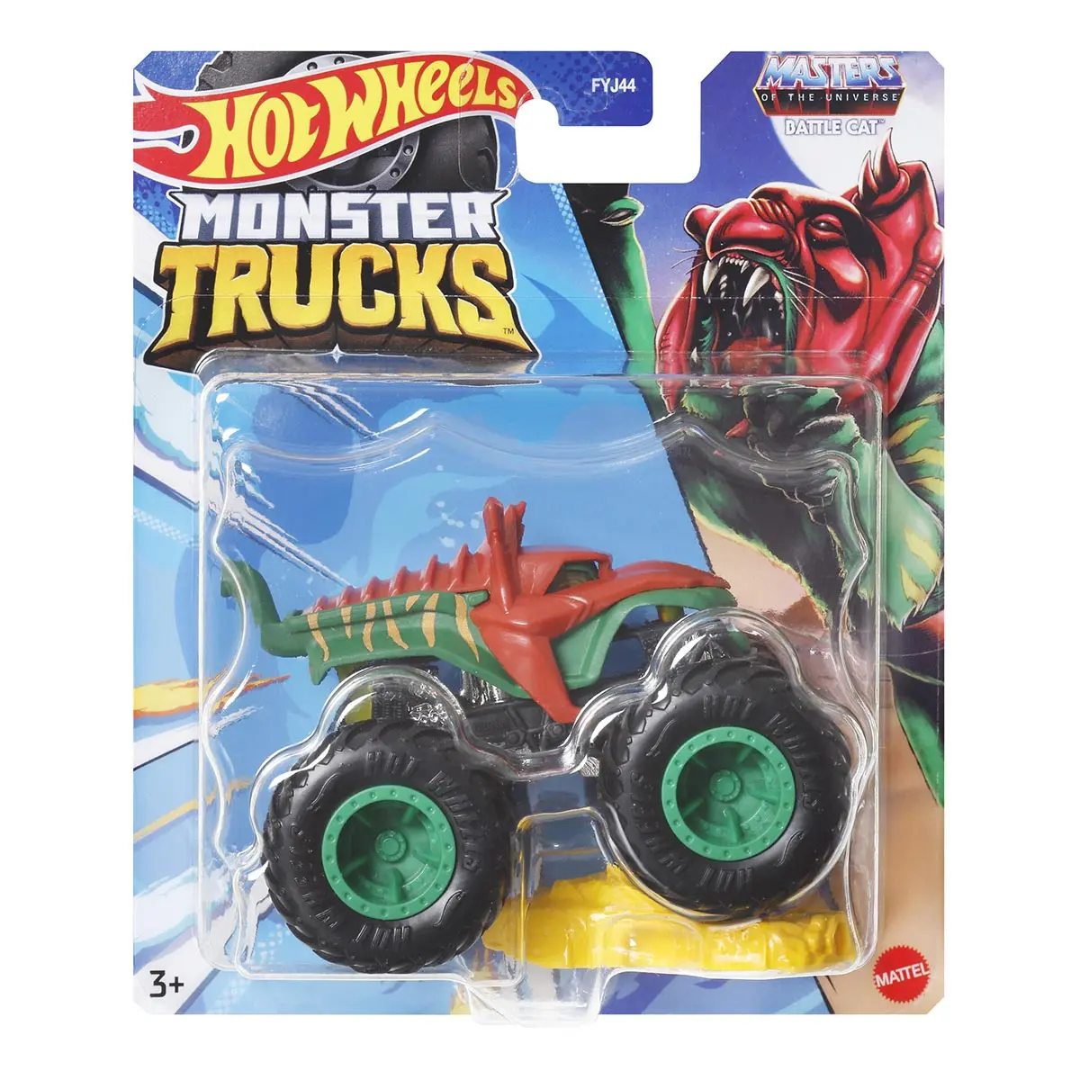 Hot Wheels Monster Trucks 2024 - Masters Of The Universe - Battle Cat Diecast Vehicle 1