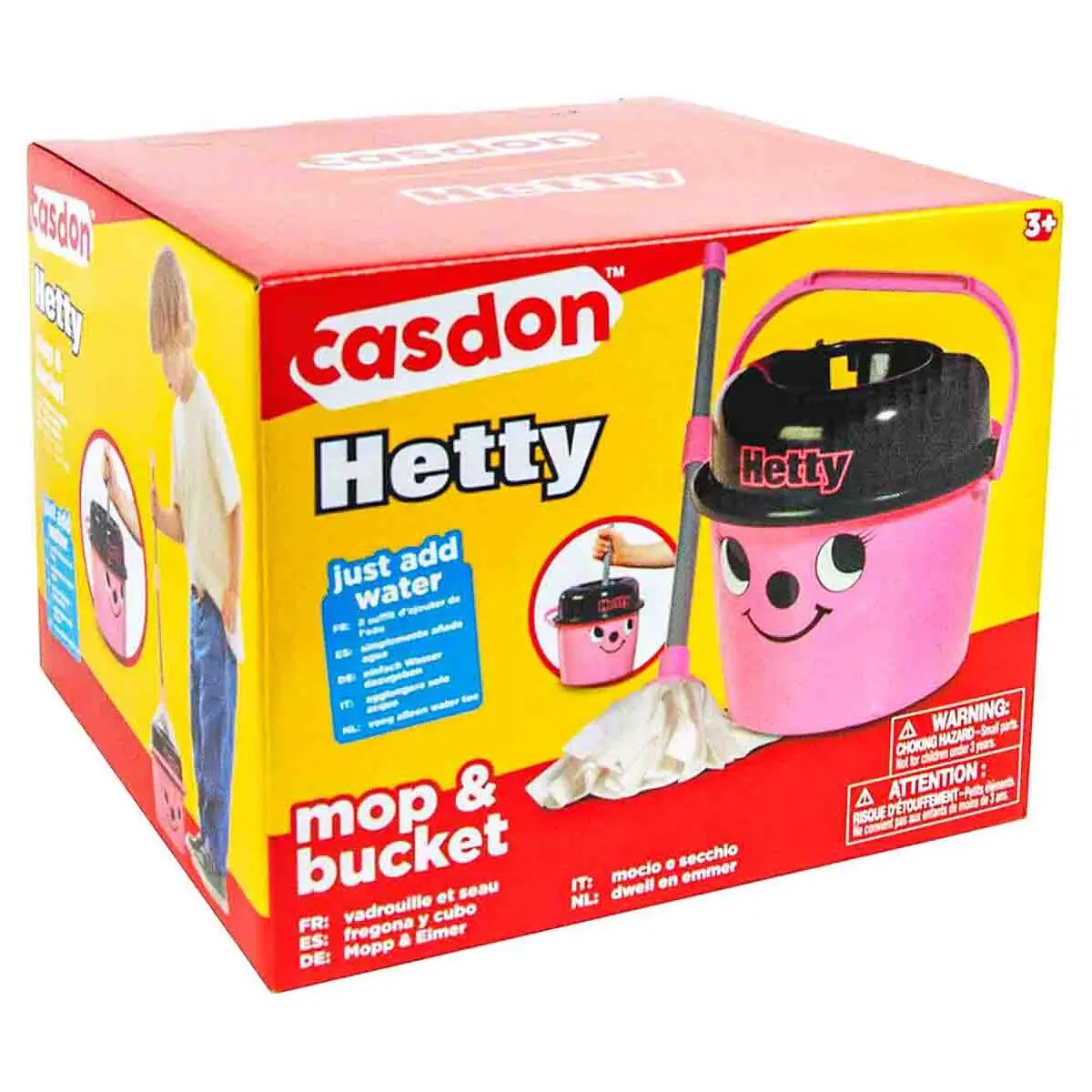 Casdon Hetty Mop & Bucket Roleplay Toy 1