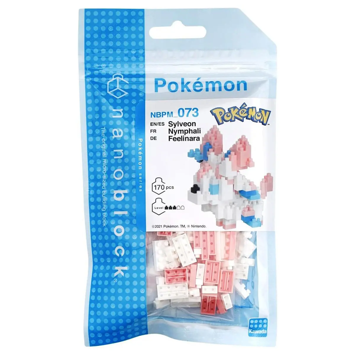 Nanoblock Pokémon: Sylveon Micro-Sized Building Set 1