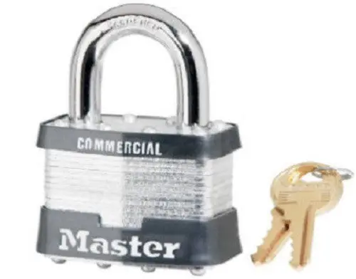 Master Lock 5Ka-A478 2" Laminated Steel Keyed Alike Padlock - Quantity Of 2 1