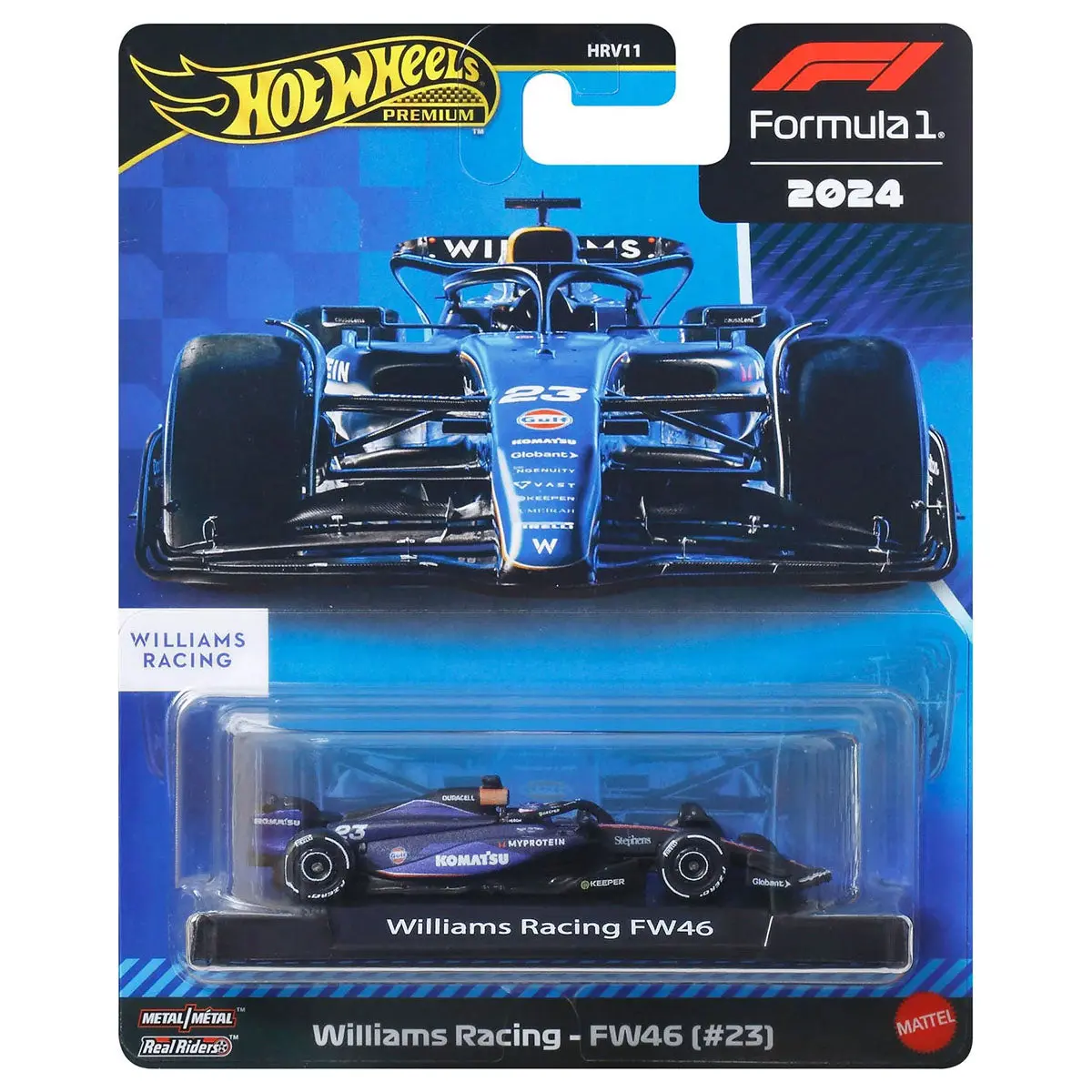 Hot Wheels F1 2024 Willams Racing-Fw46 Car (#23) 1