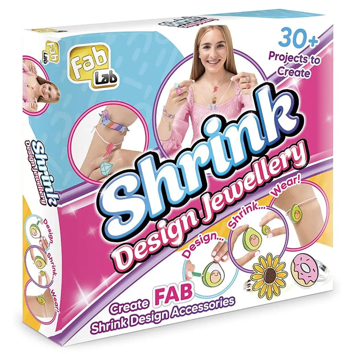 Fab Lab Shrink Design Jewellery Kit 1