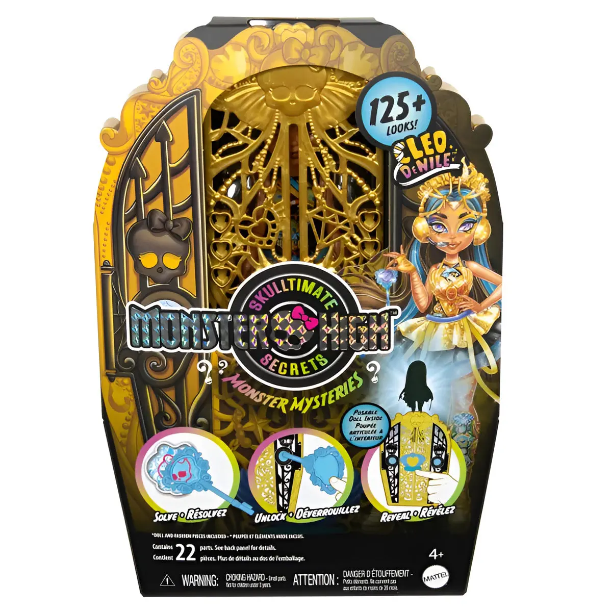 Monster High Skulltimate Secrets Series 4 Mystery Monsters Cleo De Nile Doll 1
