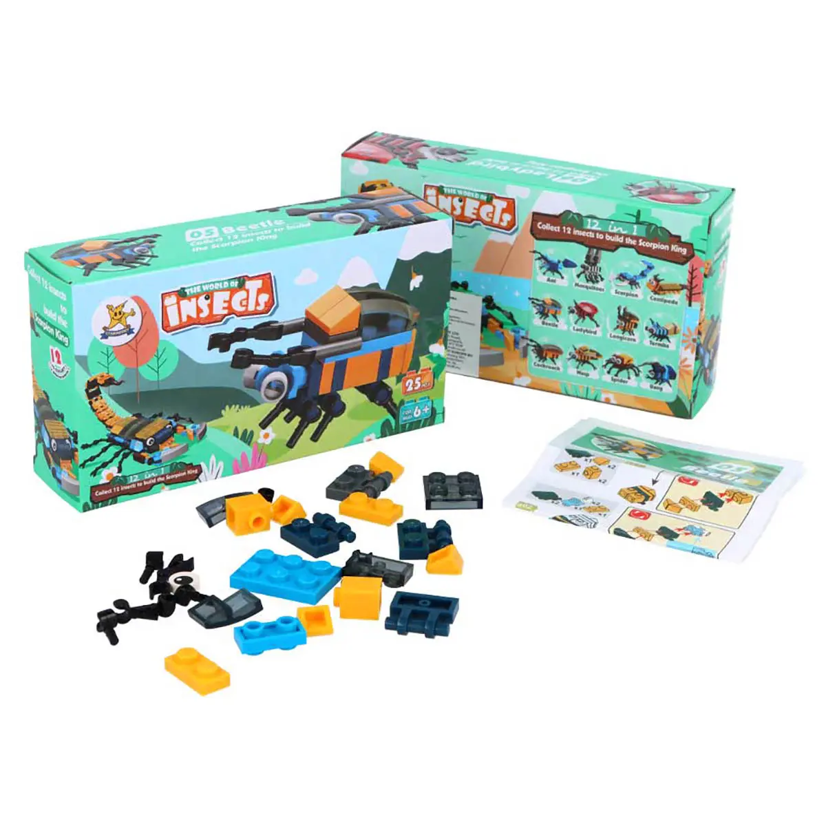 Henbrandt The World Of Insects 12-In-1 Blocks (Styles Vary) 1