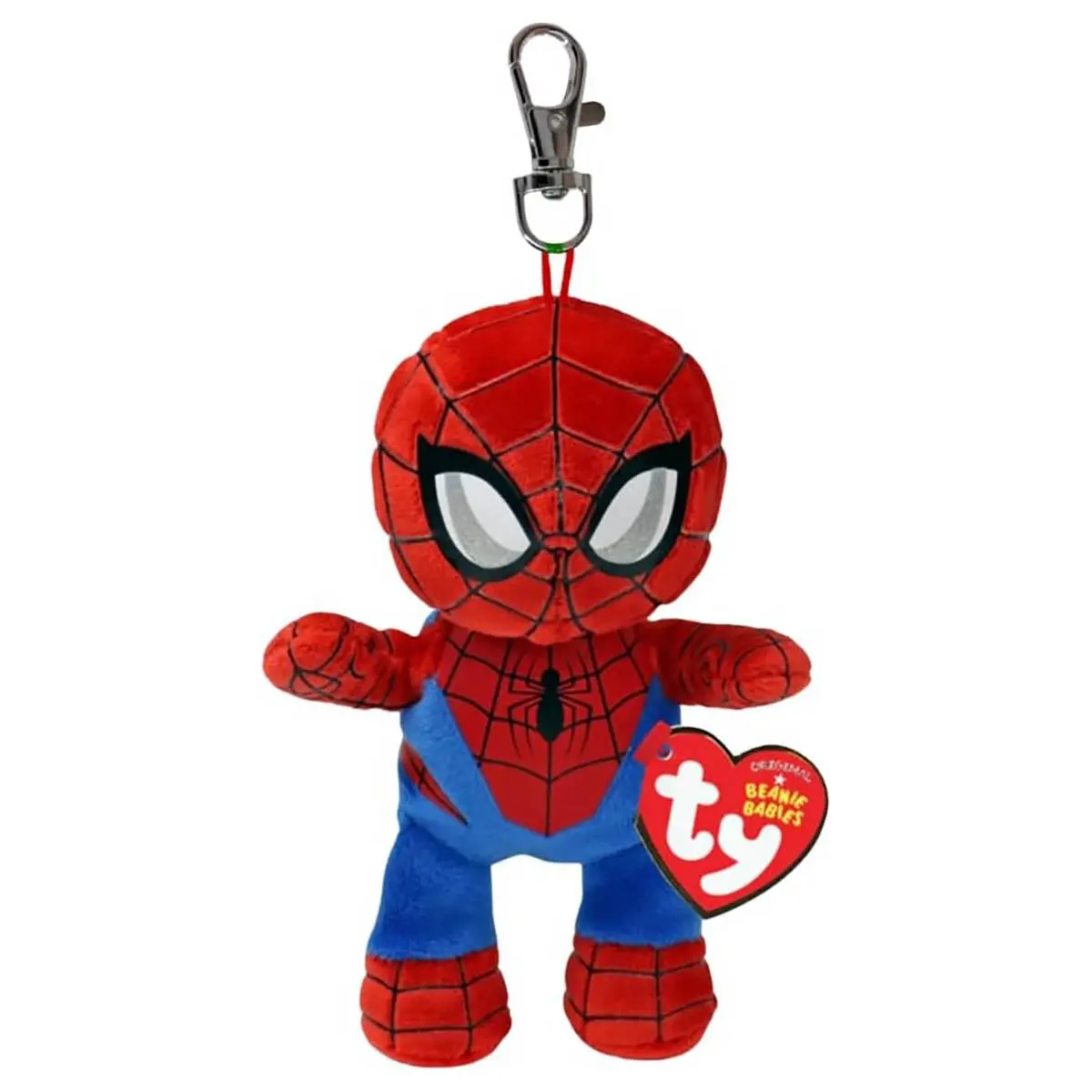 Ty Beanie Babies Marvel Spider-Man Key Clip Plush 1