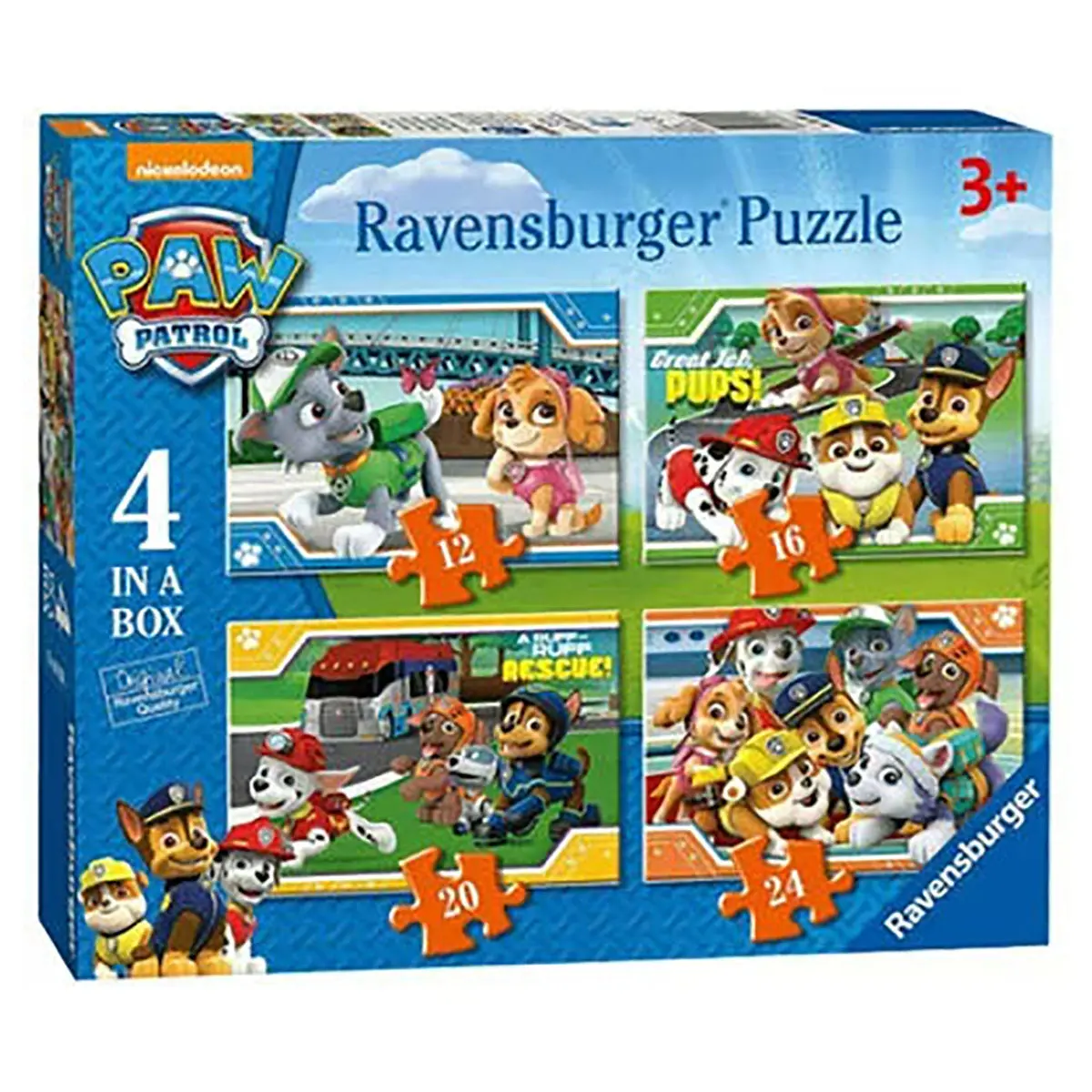 Ravensburger Paw Patrol 4 In A Box Jigsaw Puzzles 1