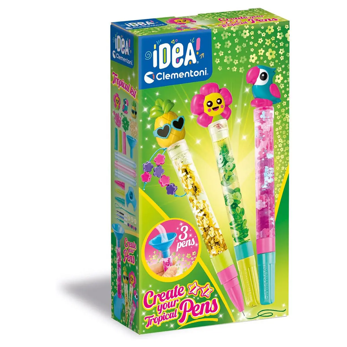 Clementoni Create Your Tropical Pens Kit 1