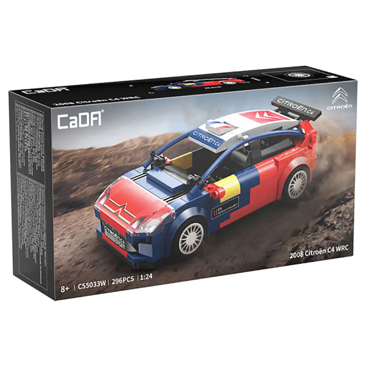 Cada C55033w 2008 Citroen C4 Wrc - 296 Pcs 1