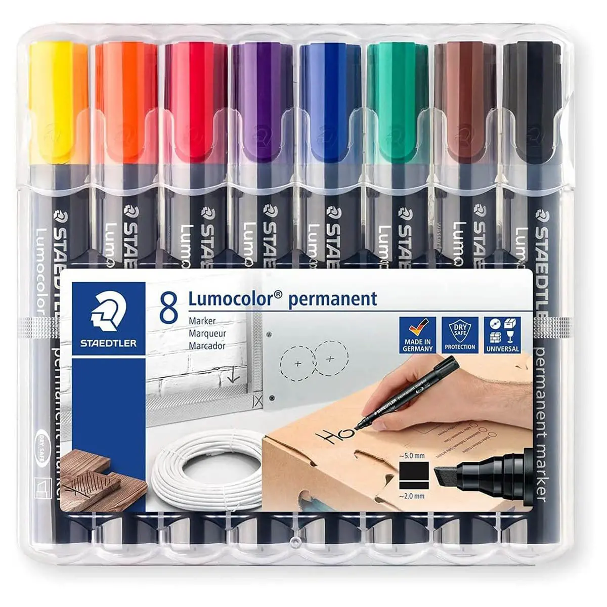 Staedtler Lumocolor Permanent Markers (8 Pack) 1