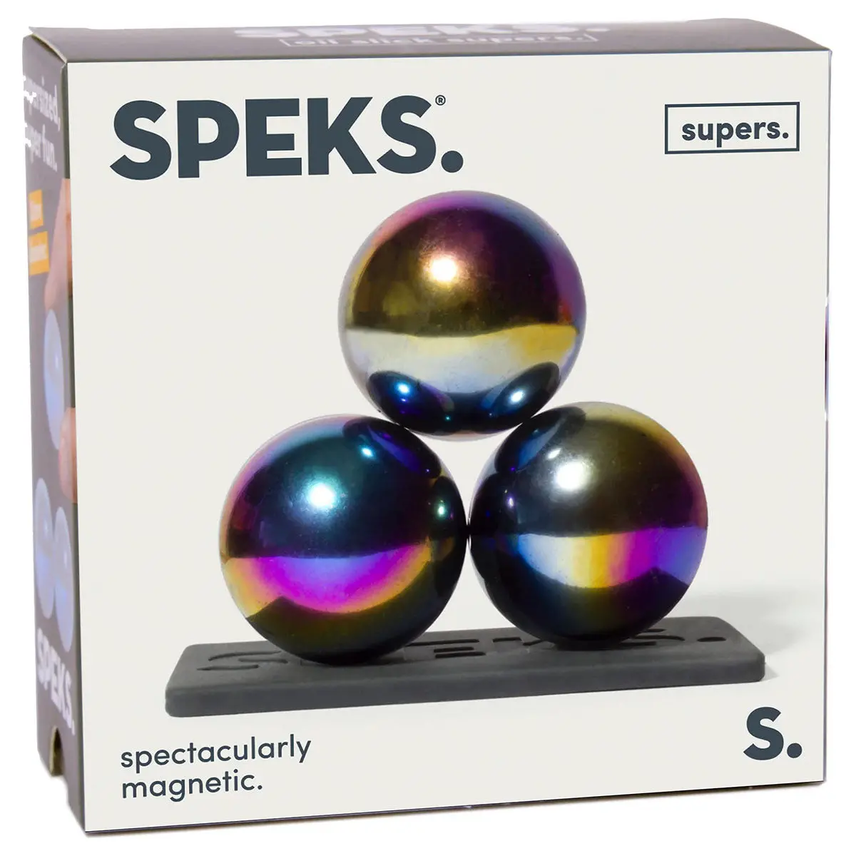 Speks Supers Spectacularly Magnetic Oil Slick Balls (3 Pack) 1