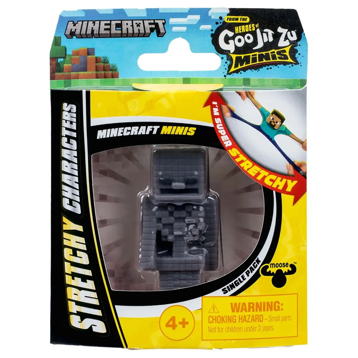 Heroes Of Goo Jit Zu: Minecraft Minis Skeleton Stretch Figure 1