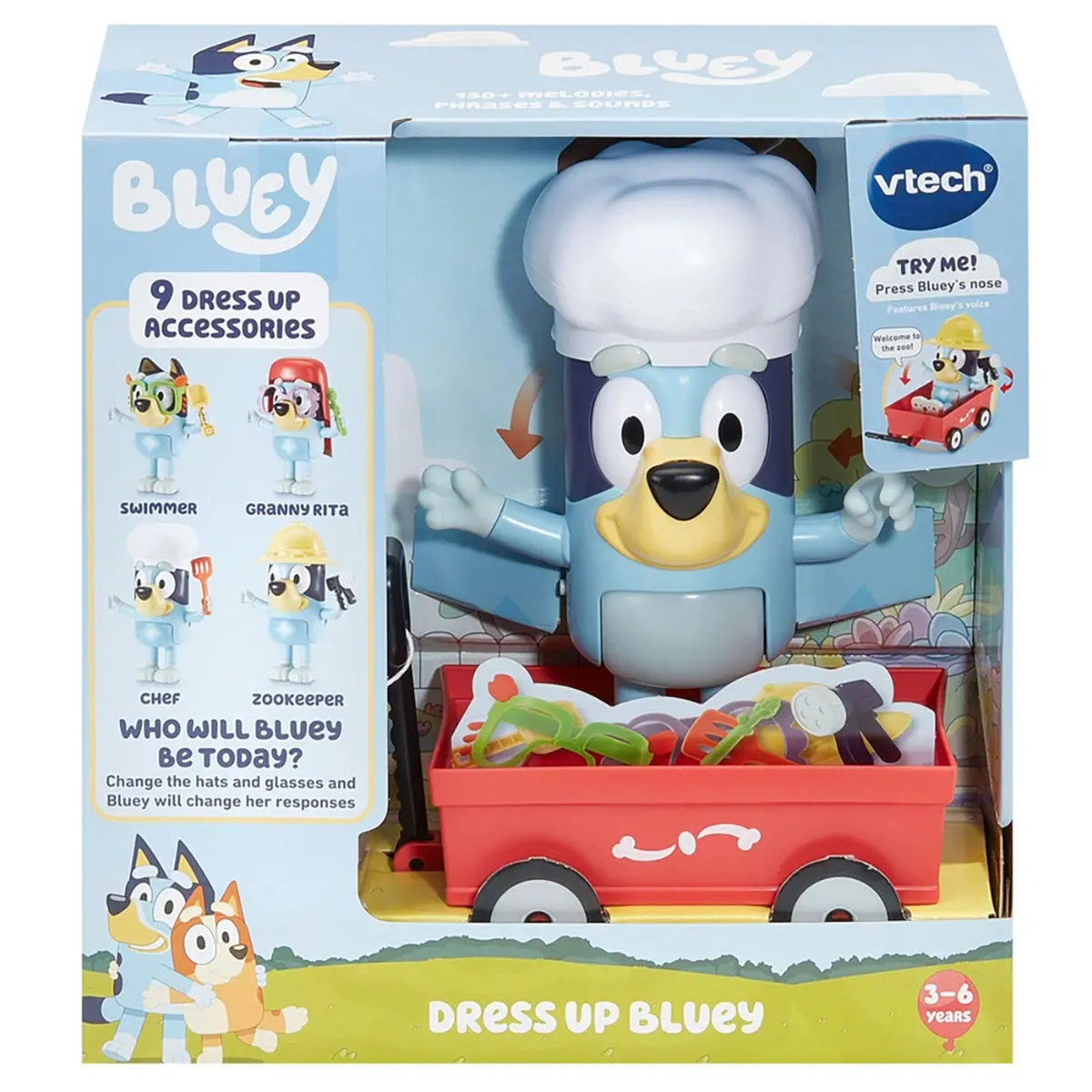 Vtech Bluey Dress-Up Bluey Playset 1