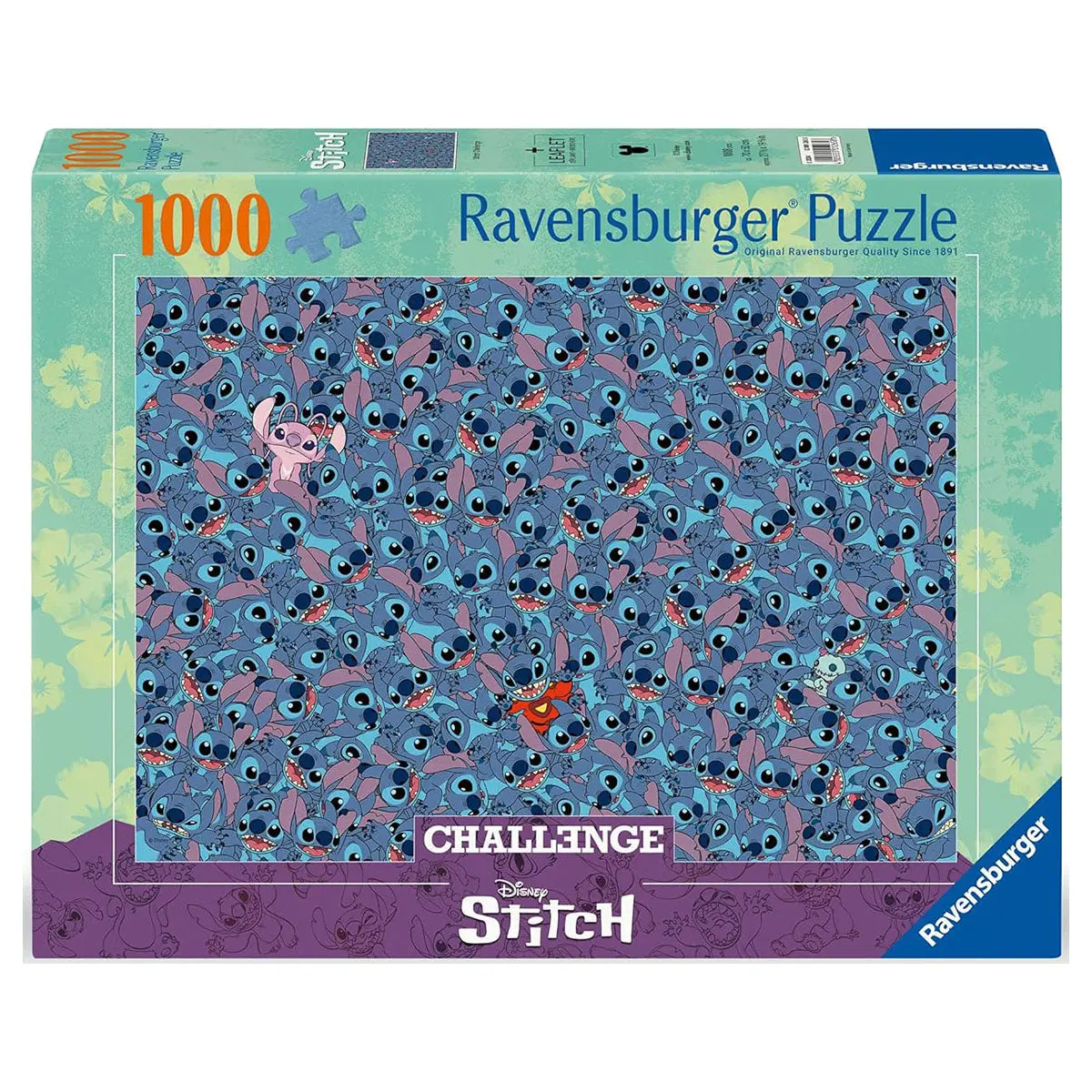 Ravensburger Disney Stitch Challenge 1000 Piece Jigsaw Puzzle 1