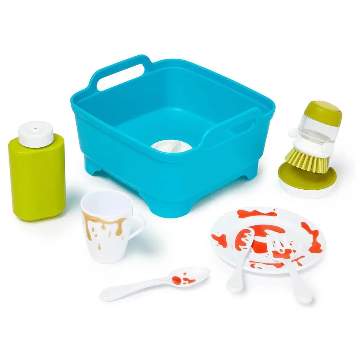 Casdon Joseph Joseph Wash & Scrub Cleaning Set Roleplay Toy 1