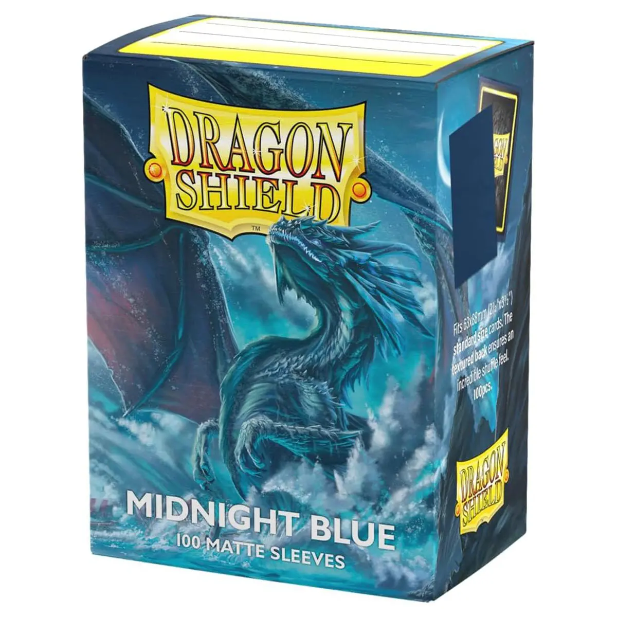 Dragon Shield Matte Sleeves Standard Size- Midnight Blue (100) 1