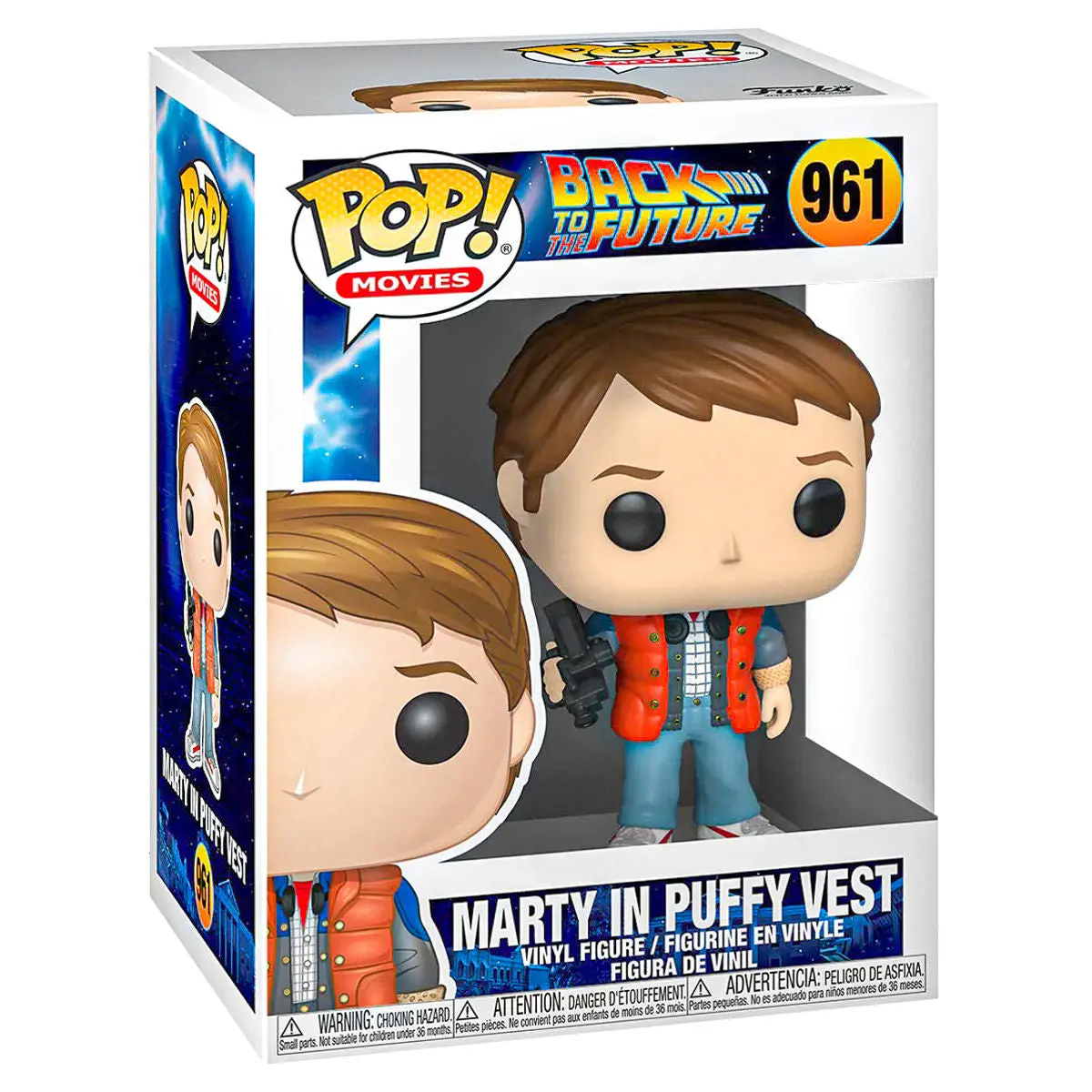 Funko Pop! Movies: Back To The Future: Marty In Puffy Vest Vinyl Figure #961 1