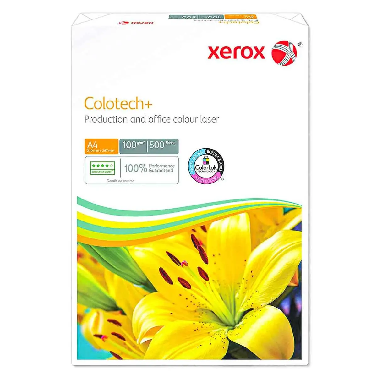 Xerox Colotech+ Production And Office Colour Laser A4 Paper 100Gsm 500 Sheets 1