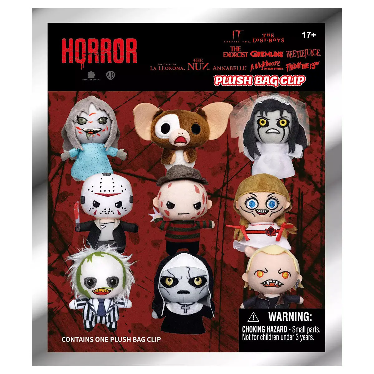 Wb Horror Plush Bag Clip (Styles Vary) 1