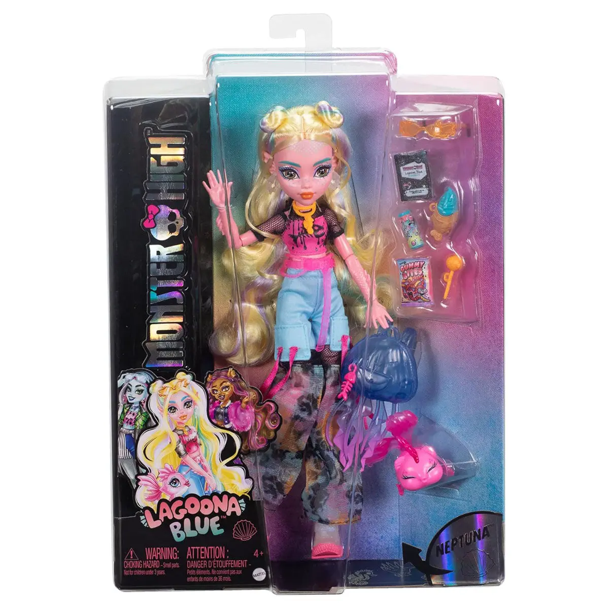 Monster High Lagoona Blue Doll Set 1