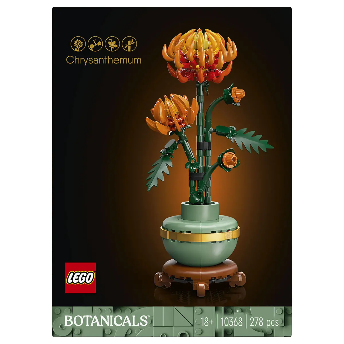 Lego Botanical Collection Chrysanthemum 10368 Building Set 1