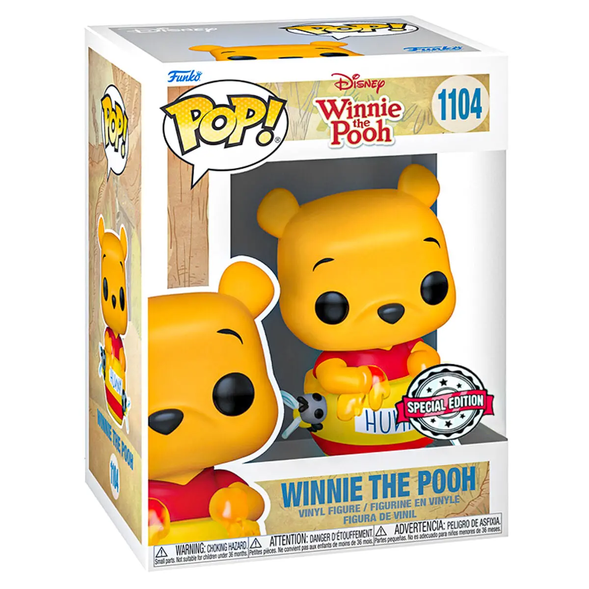 Funko Pop! Disney: Winnie The Pooh In Honey Pot Vinyl Figure #1104 1