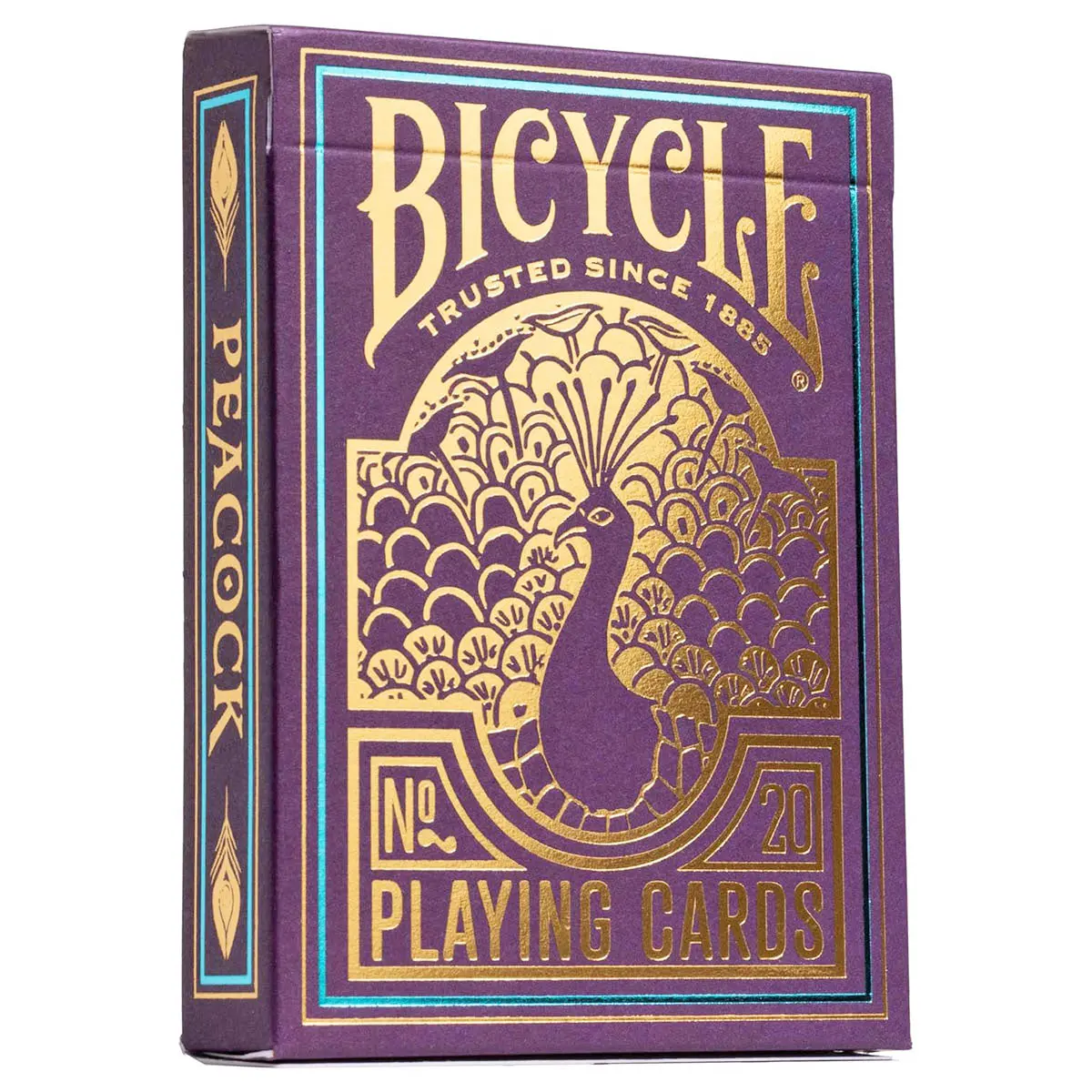 Bicycle Purple Peacock Playing Cards 1