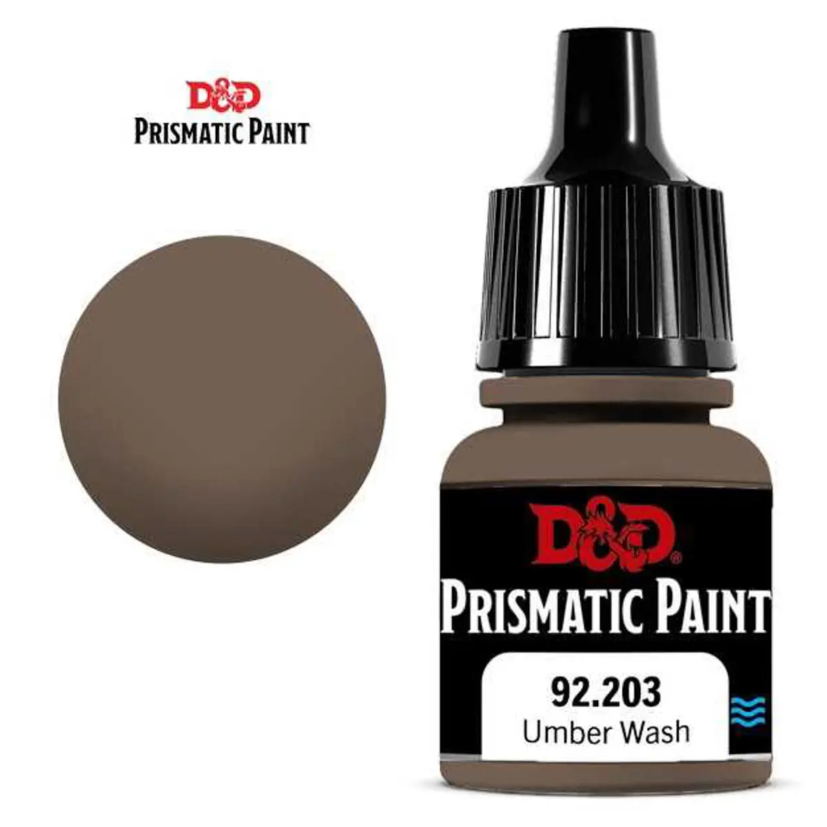Wizkids D&D Prismatic Paint 92.203 Umber Wash 8Ml 1