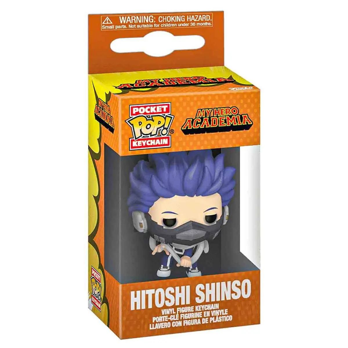 Funko Pop! Pocket Keychain: My Hero Academia S5: Hitoshi Shinso Vinyl Figure 1