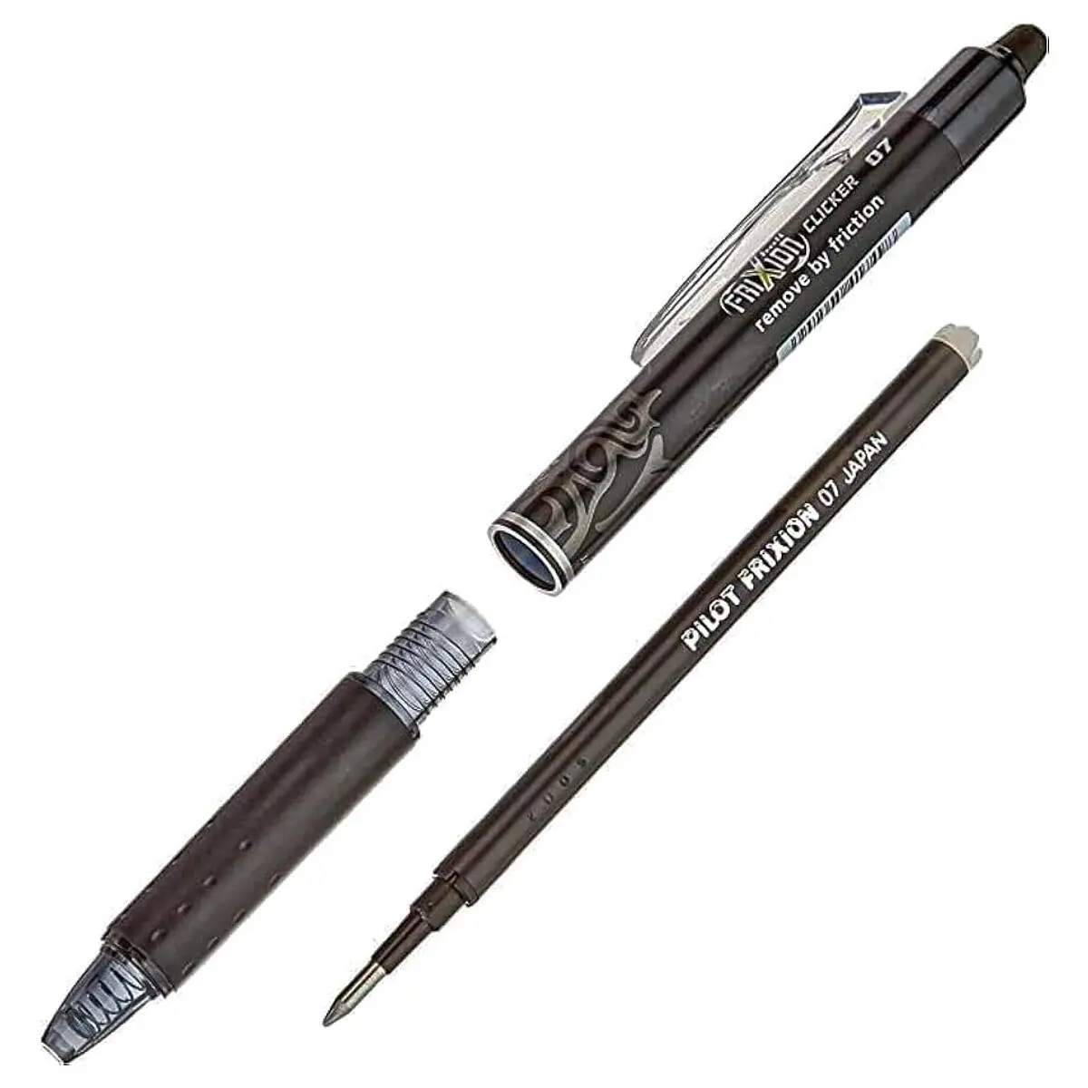 Pilot Frixion Ball & Ball Clicker M 0.7Mm Synergy Tip Black Refills (3 Pack) 2