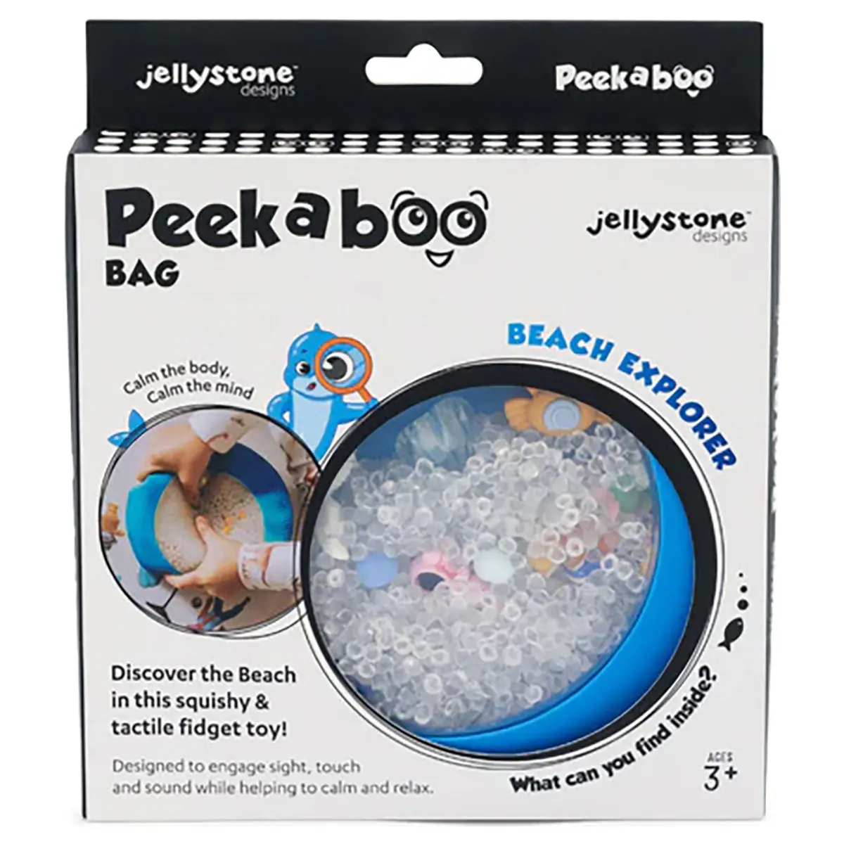 Jellystone Peek-A-Boo Bag Beach Explorer Fidget Toy 1