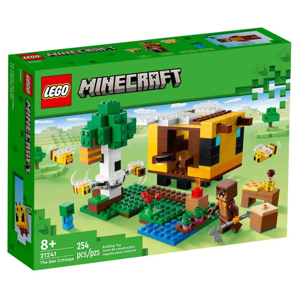 Lego Minecraft 21241 The Bee Cottage Building Set 1