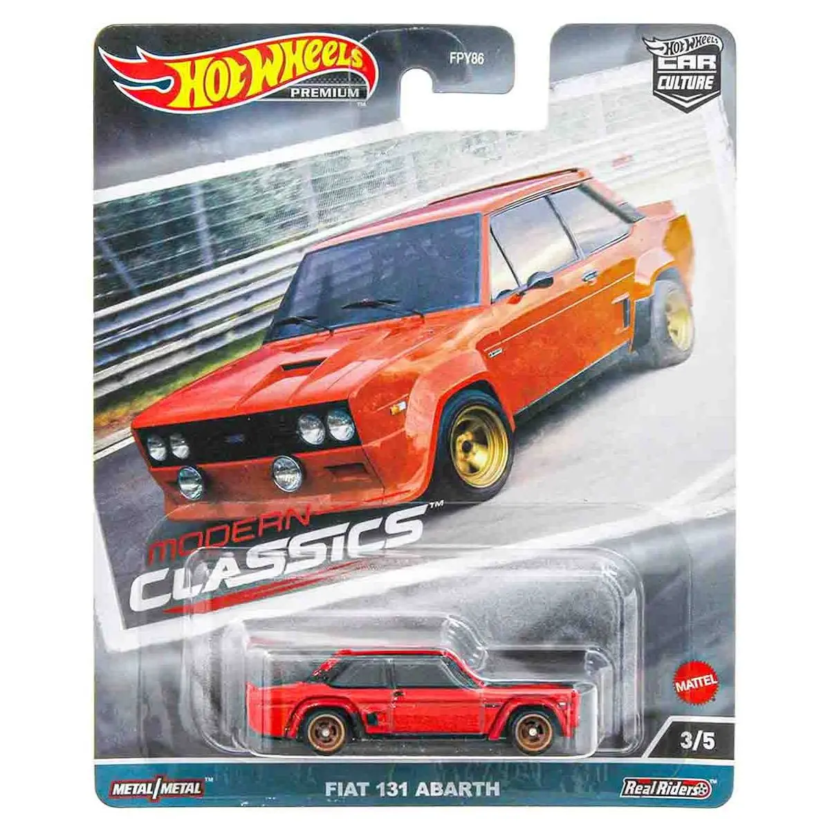 Hot Wheels Car Culture: Modern Classics: Fiat 131 Abarth (3/5) 1