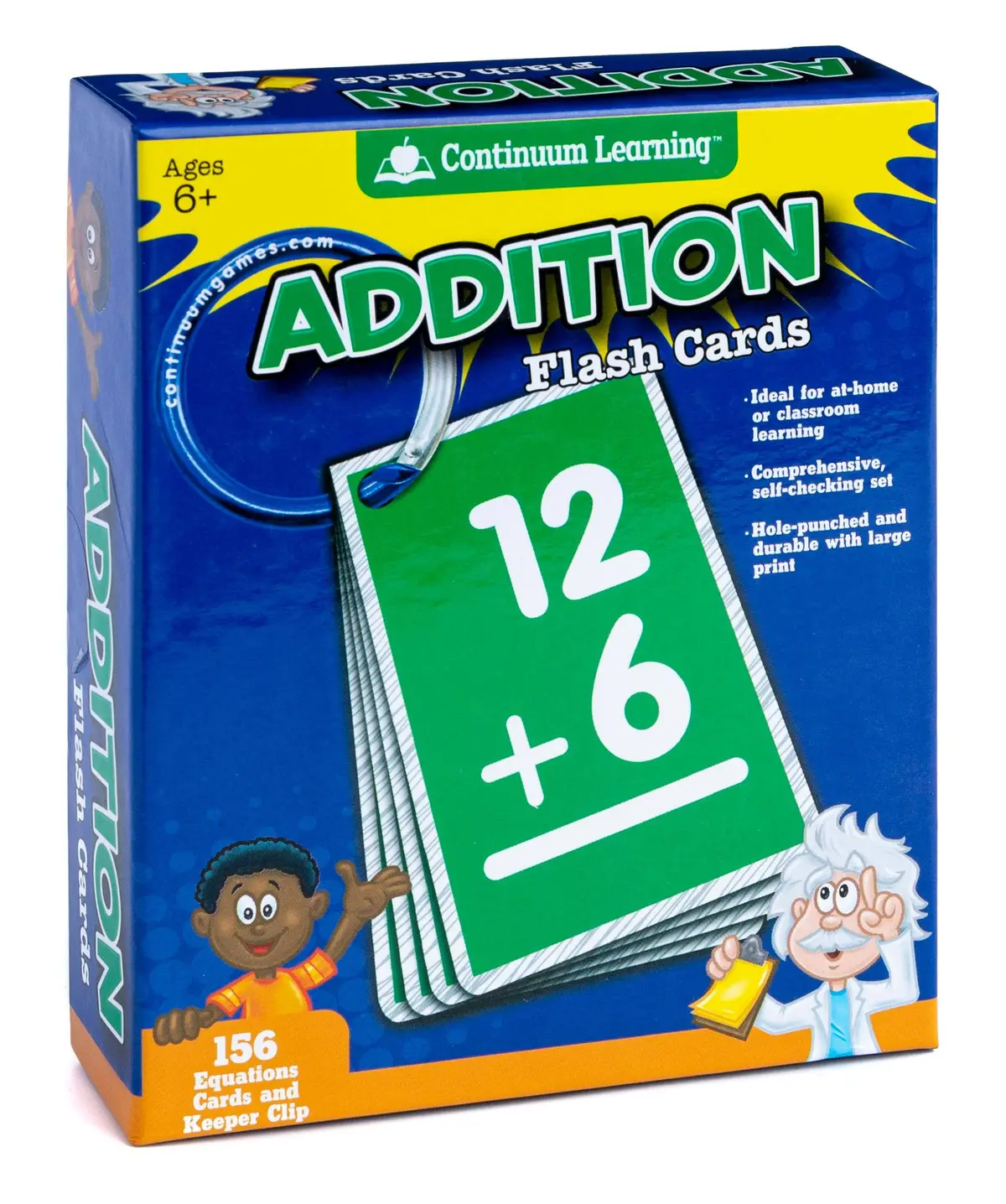 Continuum Learning Addition Flash Cards 1