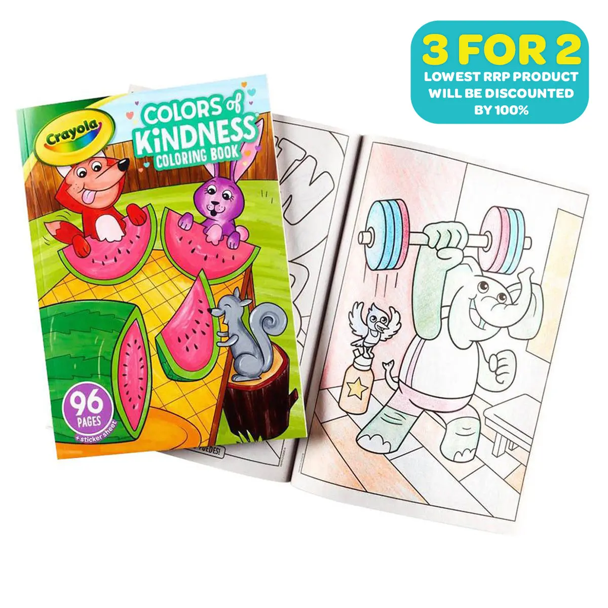 Crayola Colors Of Kindness Colouring Book 1