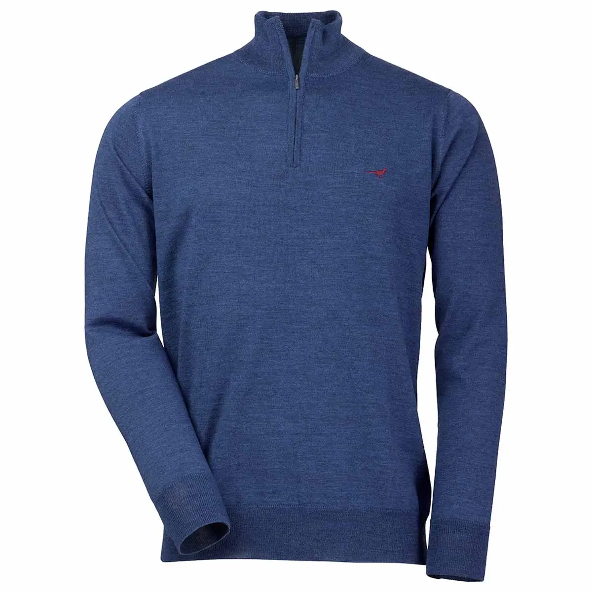 Laksen Norfolk Zip Neck Knit Pullover 1