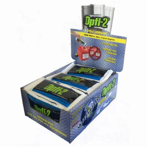 Interlub International 20056 3.2 Oz Opti-2 2-Cycle Mix Engine Oil With Fuel Stabilizer - Quantity Of 28 1