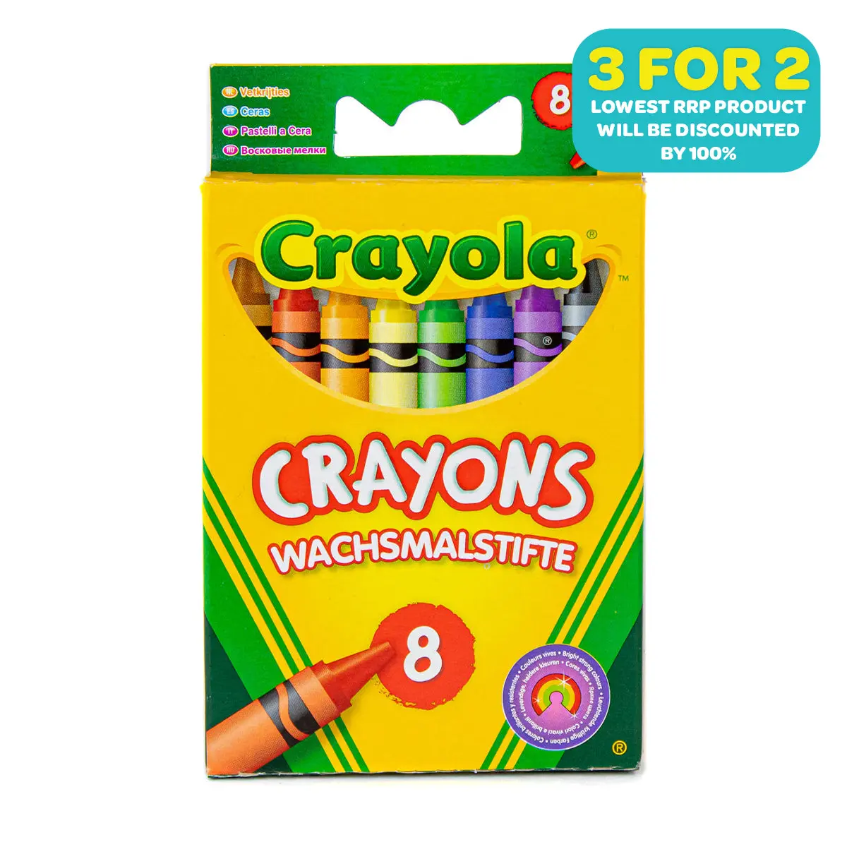 Crayola Crayons (8 Pack) 1