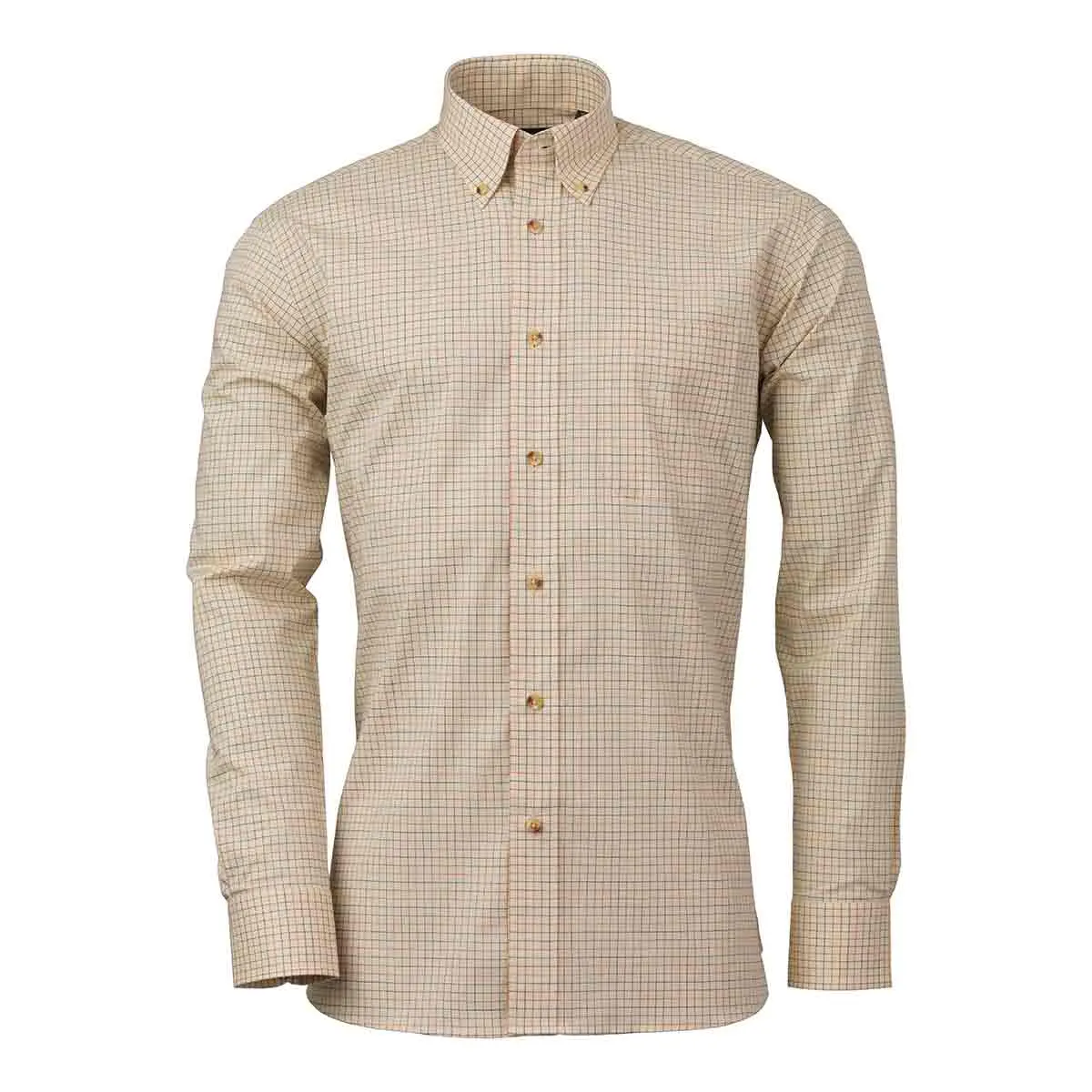 Laksen Tate Mini Check Sporting Stretch Shirt 1