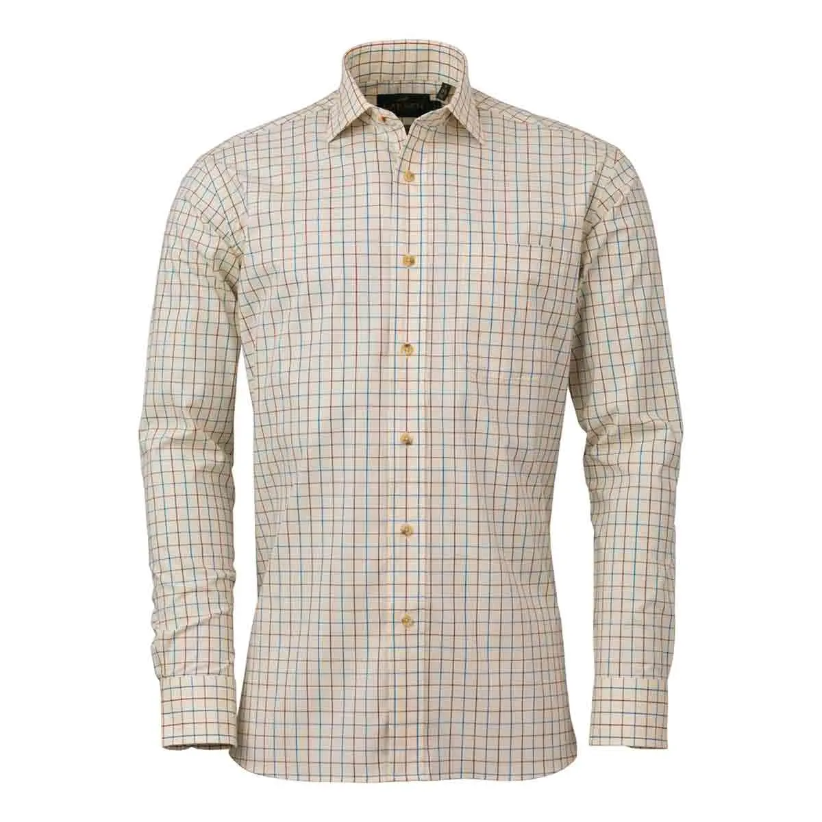 Laksen Mort Medium Check Sporting Stretch Shirt 1