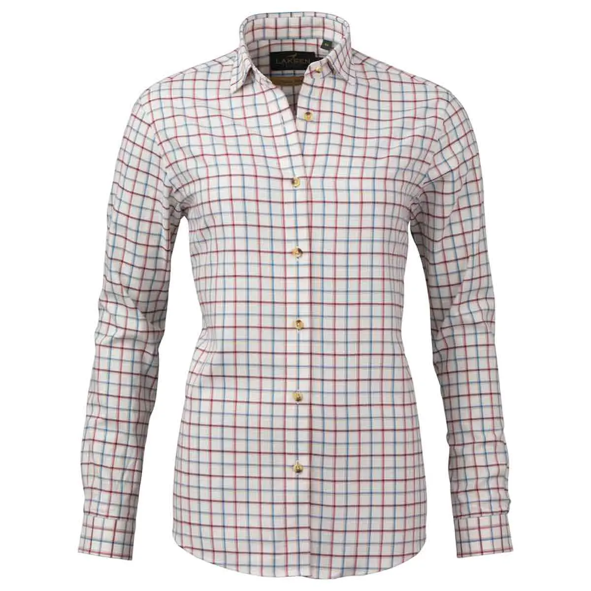Laksen Laureen Organic Brushed Cotton Women's Checked Shirt 1