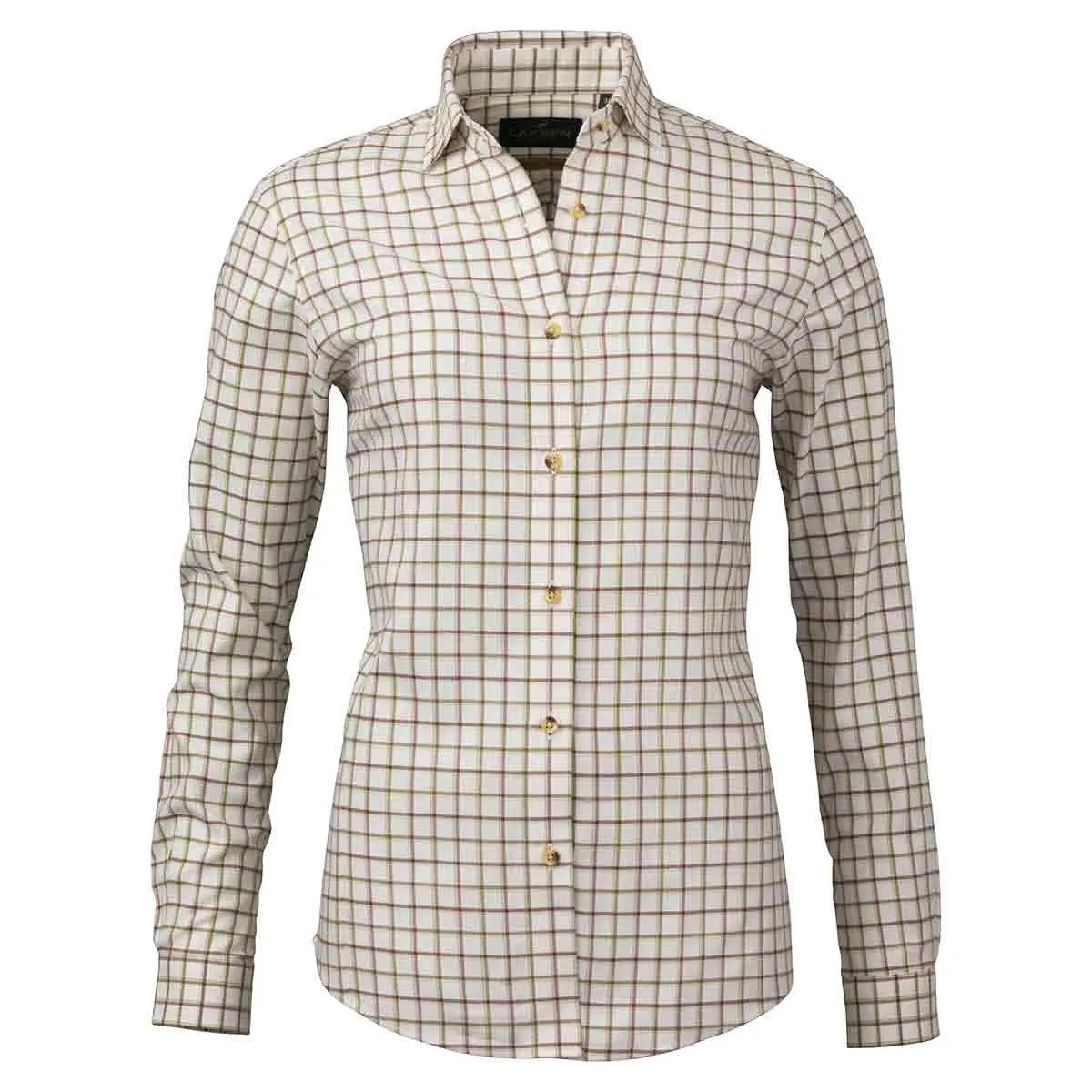 Laksen Sally Organic Brushed Cotton Women's Checked Shirt 1
