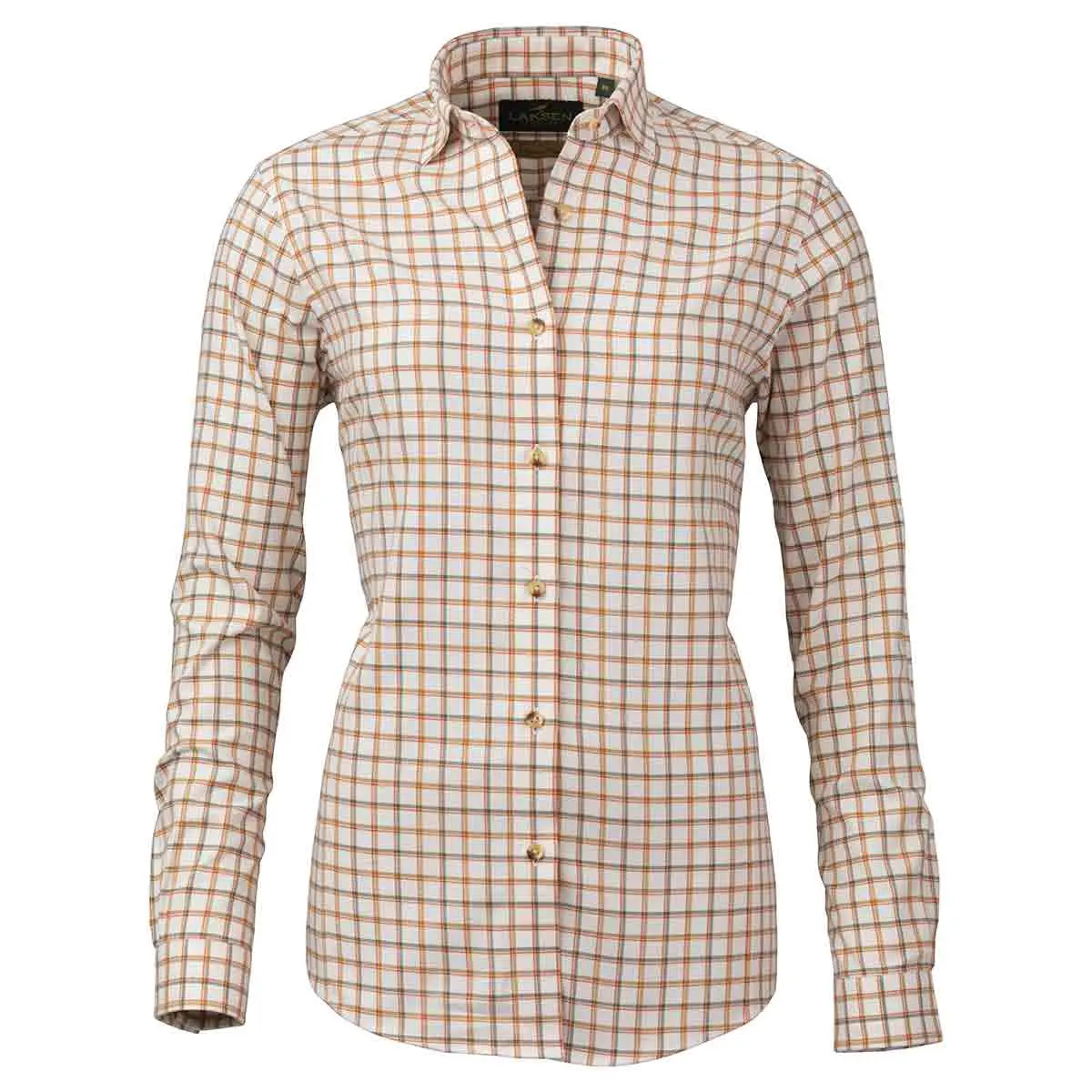 Laksen Christie Organic Brushed Cotton Women's Checked Shirt 1