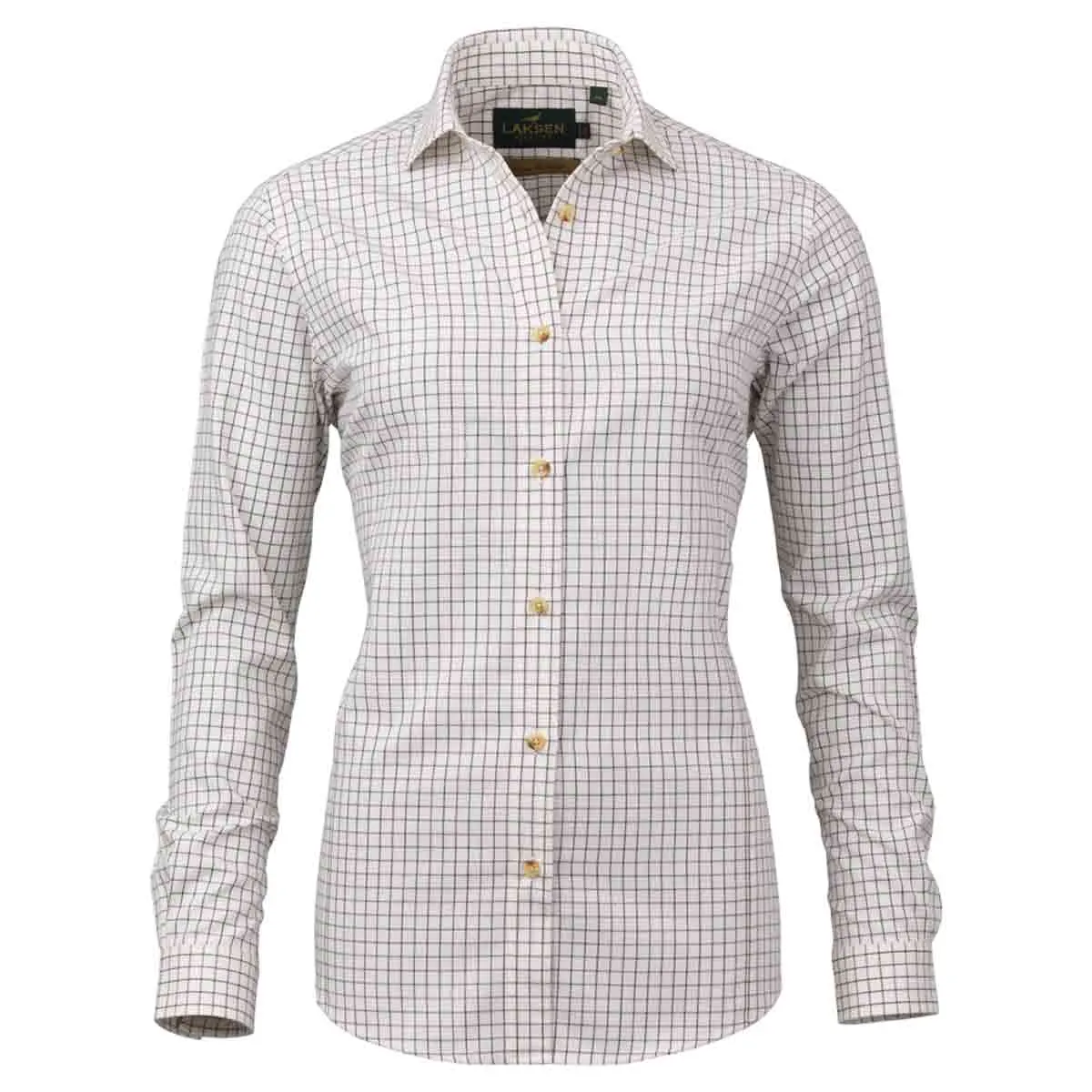 Laksen Penny Cotton-Wool Women's Checked Shirt 1