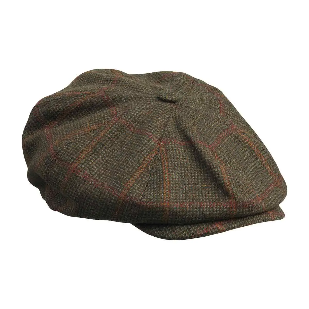 Laksen Hastings Tweed Bakerboy Cap 1