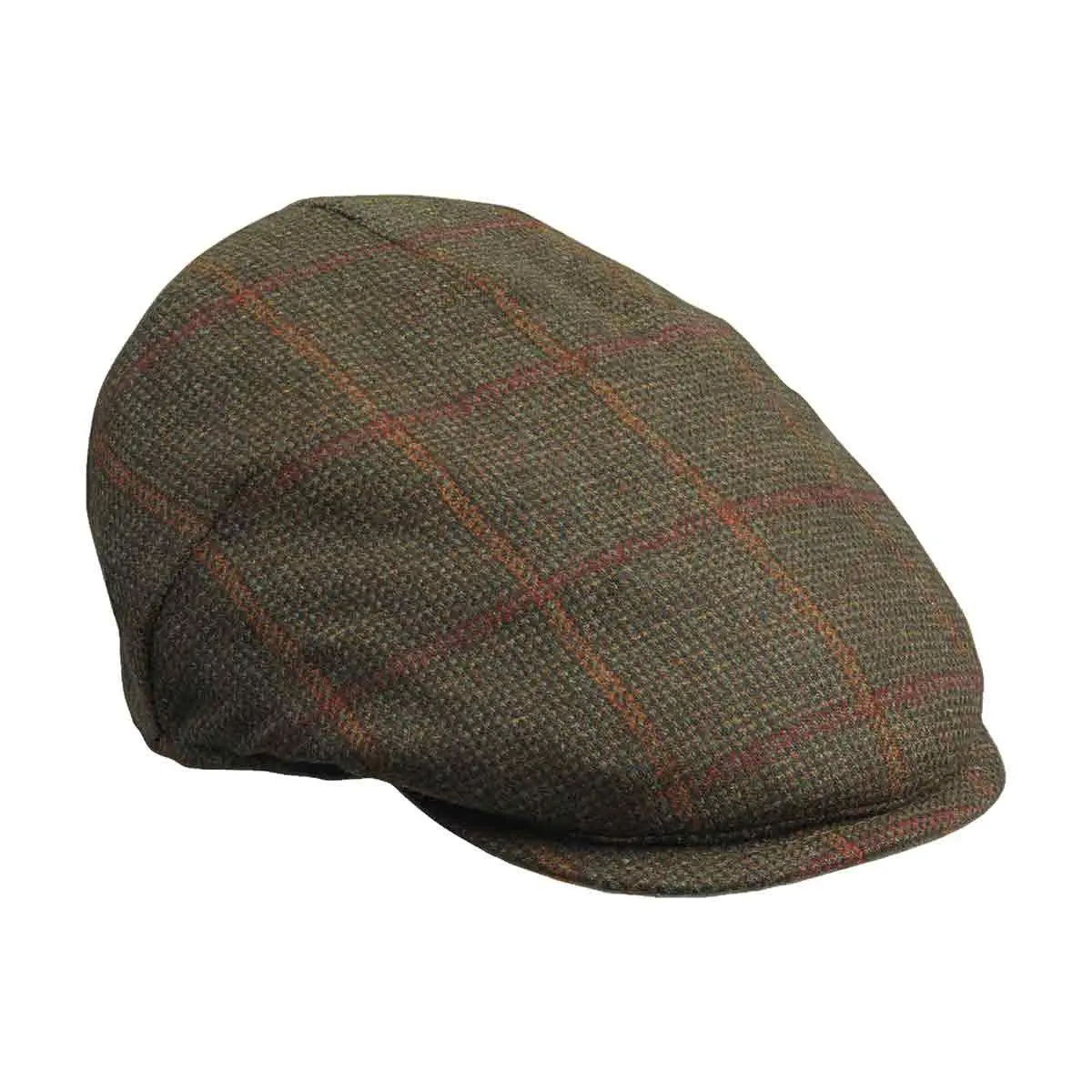 Laksen Hastings Tweed Drivers Flat Cap 1