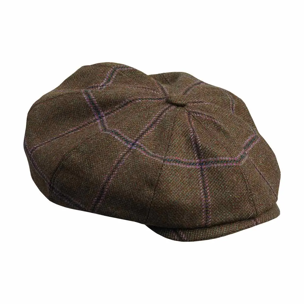 Laksen Pippa Women's Tweed Bakerboy Cap 1