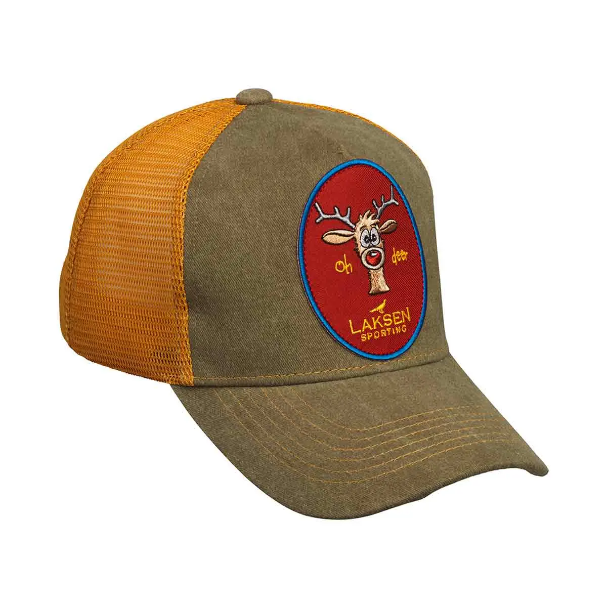Laksen Oh Deer Badge Trucker Cap 1