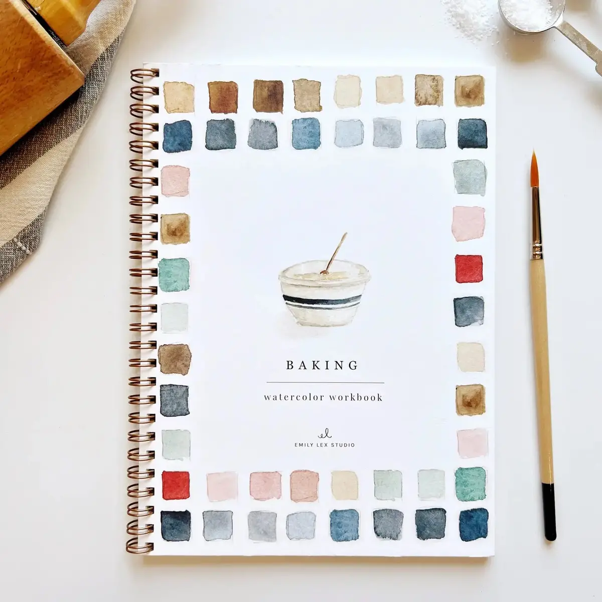 Baking Watercolor Workbook 1