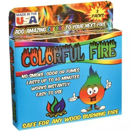 Colorful Fire Campfire Color Changing Packets 1